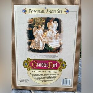 Grandeur Noel Collector's Edition Porcelain Angel Set